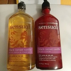 Black Currant Vanilla Bath & Body Body Wash/Lotion